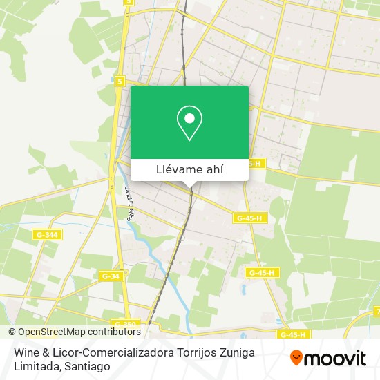 Mapa de Wine & Licor-Comercializadora Torrijos Zuniga Limitada