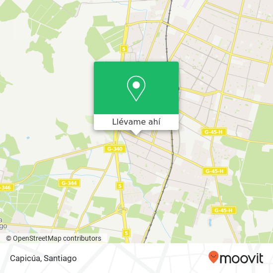 Mapa de Capicúa, Avenida Eucaliptus 512 8050000 San Bernardo, San Bernardo, Región Metropolitana de Santiago