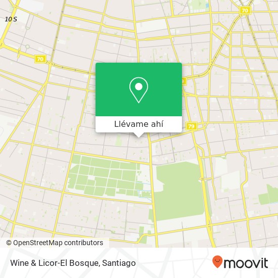 Mapa de Wine & Licor-El Bosque