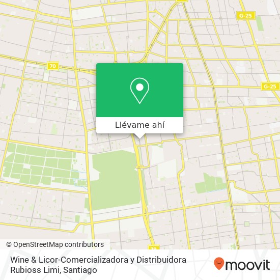 Mapa de Wine & Licor-Comercializadora y Distribuidora Rubioss Limi