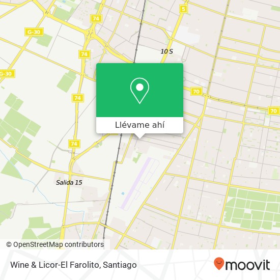 Mapa de Wine & Licor-El Farolito