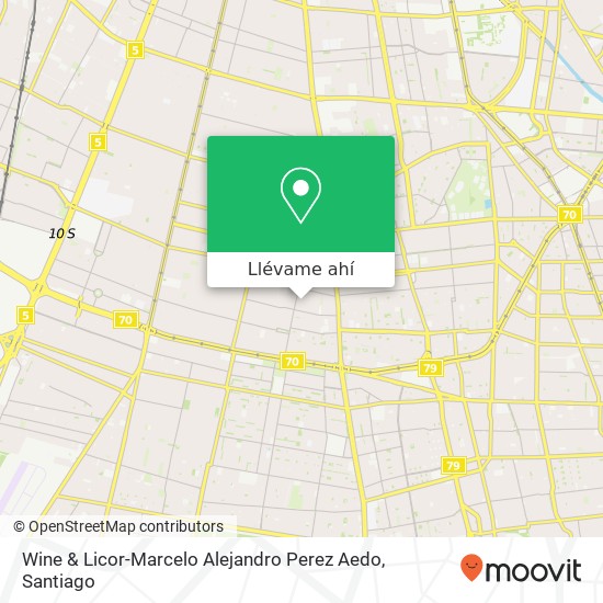 Mapa de Wine & Licor-Marcelo Alejandro Perez Aedo
