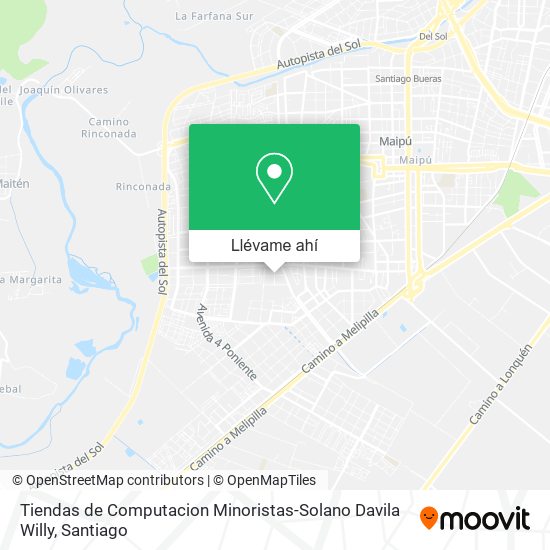 Mapa de Tiendas de Computacion Minoristas-Solano Davila Willy