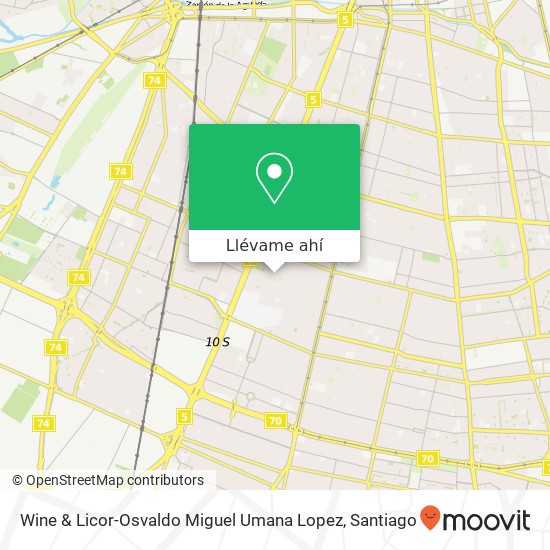 Mapa de Wine & Licor-Osvaldo Miguel Umana Lopez