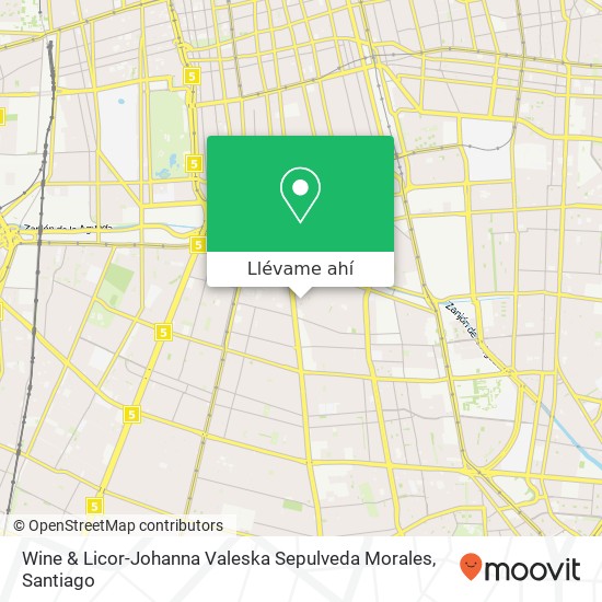 Mapa de Wine & Licor-Johanna Valeska Sepulveda Morales