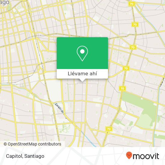 Mapa de Capitol, Avenida Exequiel Fernández 7810000 Macul, Macul, Región Metropolitana de Santiago