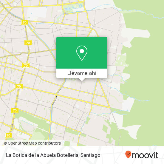 Mapa de La Botica de la Abuela Botelleria