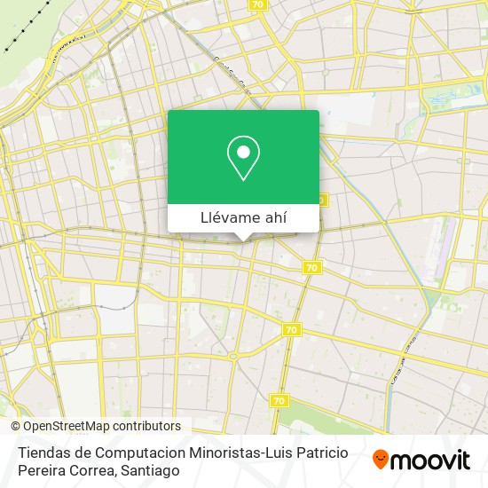 Mapa de Tiendas de Computacion Minoristas-Luis Patricio Pereira Correa