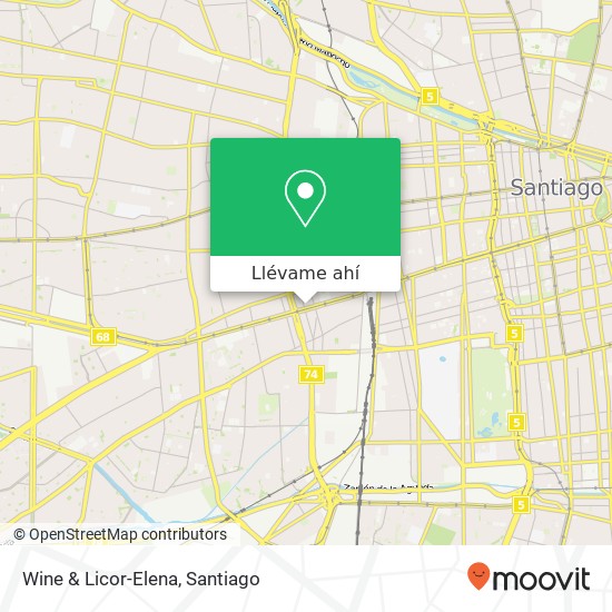 Mapa de Wine & Licor-Elena