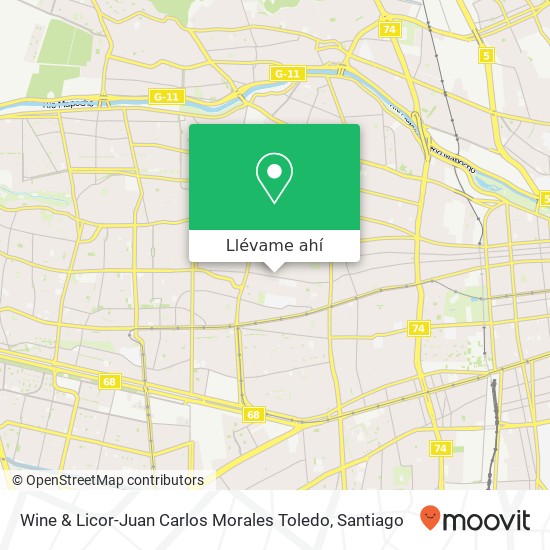 Mapa de Wine & Licor-Juan Carlos Morales Toledo