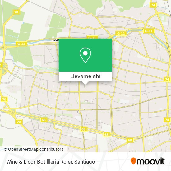 Mapa de Wine & Licor-Botillleria Roler