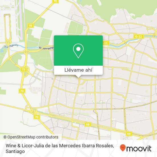 Mapa de Wine & Licor-Julia de las Mercedes Ibarra Rosales