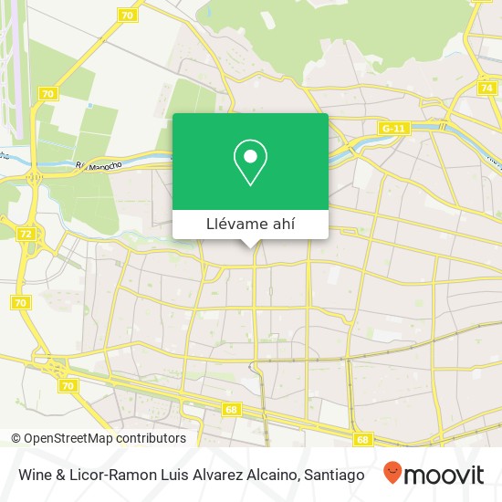 Mapa de Wine & Licor-Ramon Luis Alvarez Alcaino