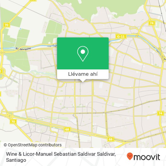Mapa de Wine & Licor-Manuel Sebastian Saldivar Saldivar