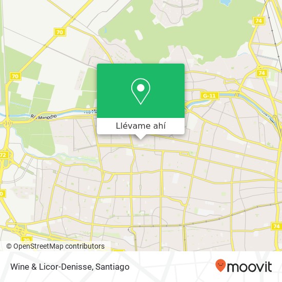 Mapa de Wine & Licor-Denisse