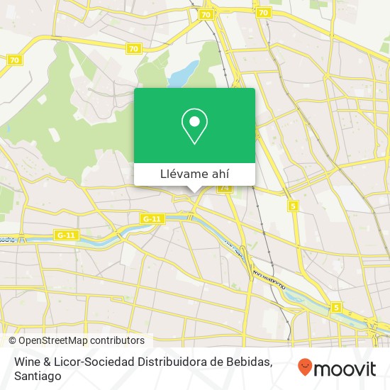 Mapa de Wine & Licor-Sociedad Distribuidora de Bebidas