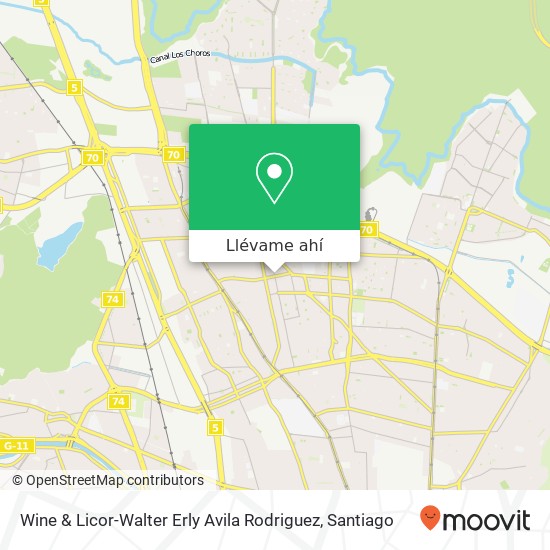 Mapa de Wine & Licor-Walter Erly Avila Rodriguez