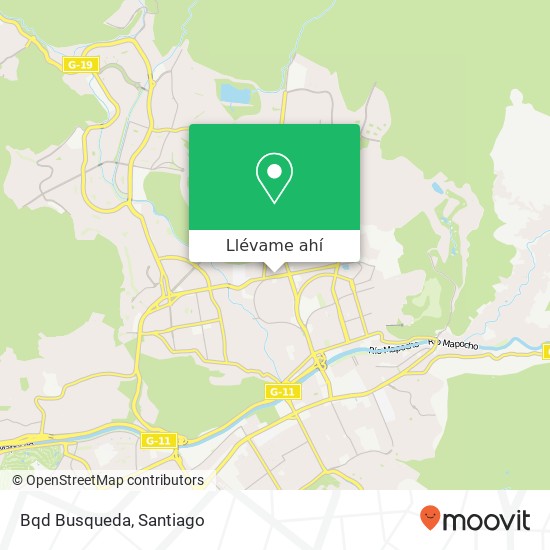 Mapa de Bqd Busqueda, Calle Shopping 7690000 Lo Barnechea, Lo Barnechea, Región Metropolitana de Santiago