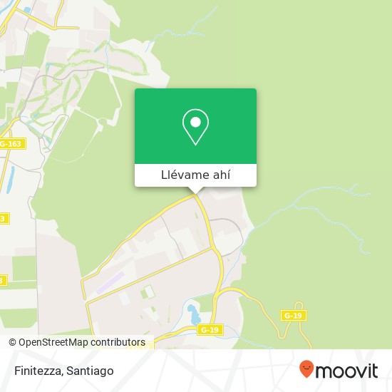 Mapa de Finitezza, Avenida Padre Sergio Correa 9340000 Chicureo, Colina, Región Metropolitana de Santiago
