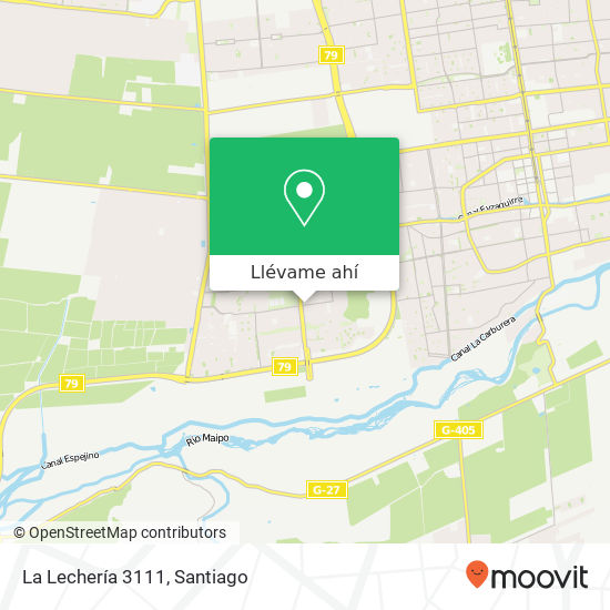 Mapa de La Lechería 3111