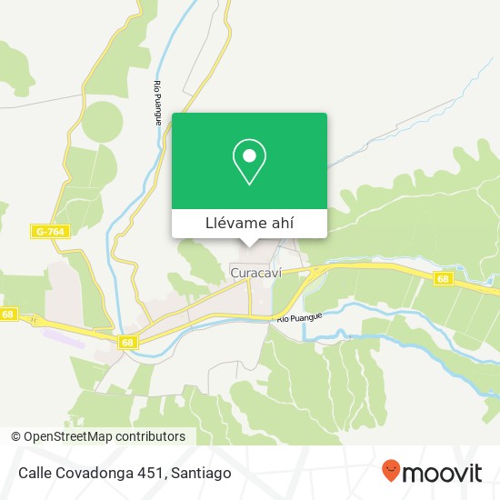 Mapa de Calle Covadonga 451