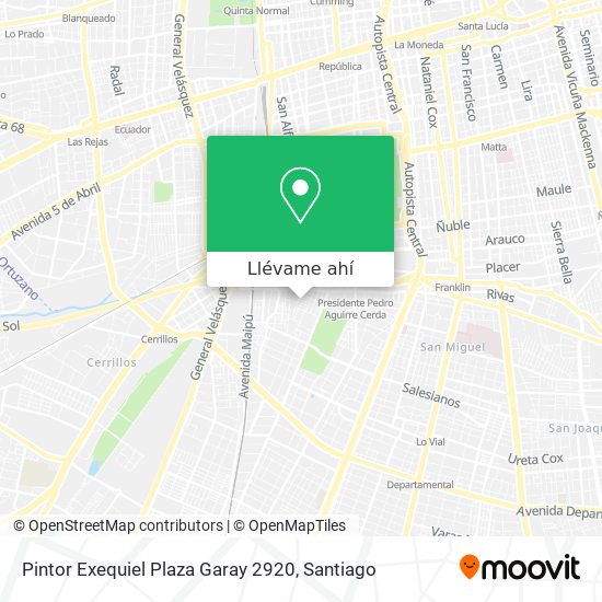 Mapa de Pintor Exequiel Plaza Garay 2920
