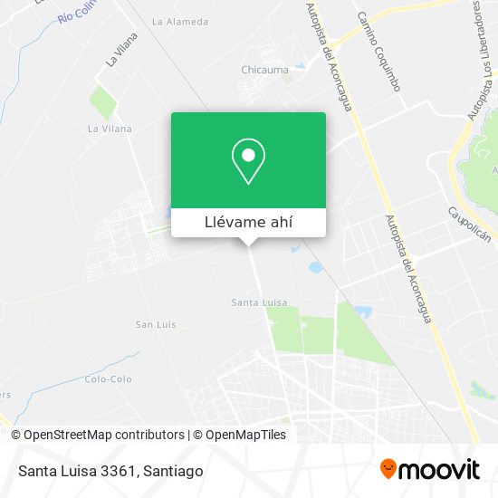 Mapa de Santa Luisa 3361