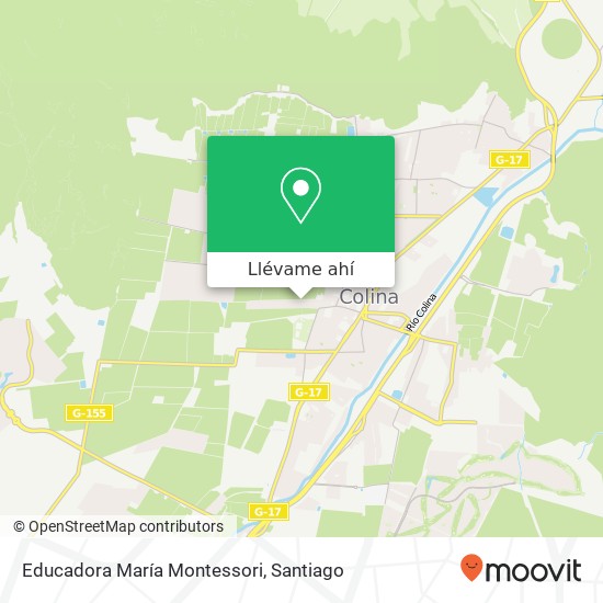 Mapa de Educadora María Montessori