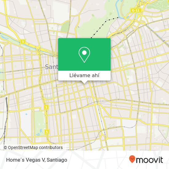 Mapa de Home´s Vegas V