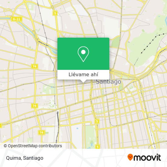 Mapa de Quima
