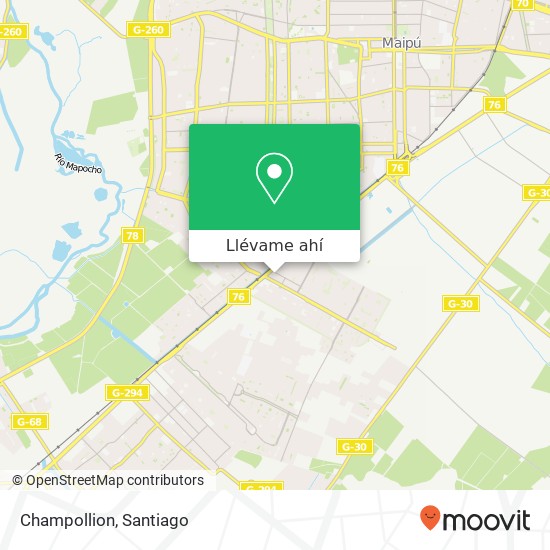 Mapa de Champollion