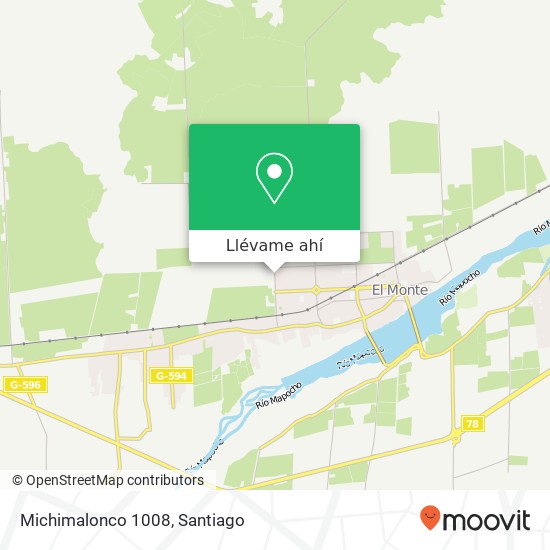 Mapa de Michimalonco 1008