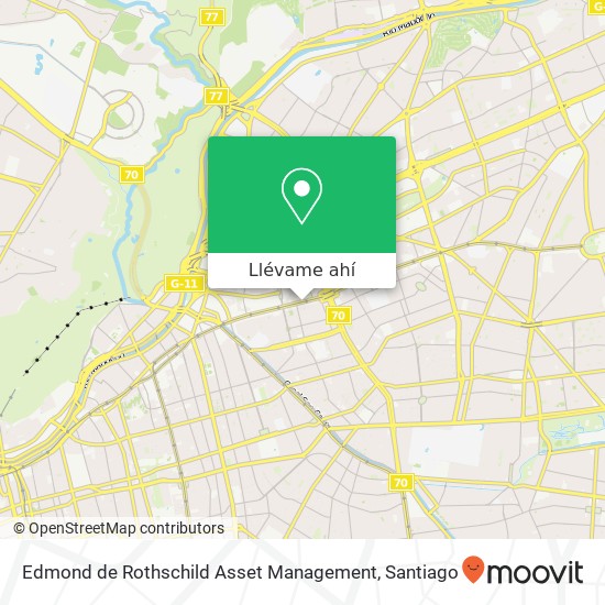 Mapa de Edmond de Rothschild Asset Management