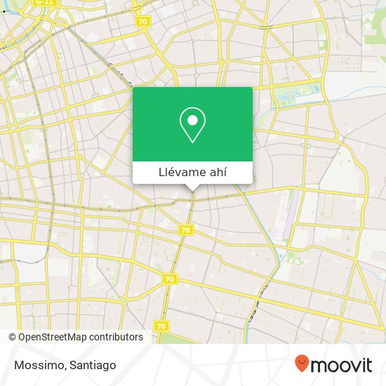 Mapa de Mossimo