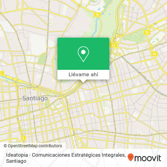 Mapa de Ideatopia - Comunicaciones Estratégicas Integrales