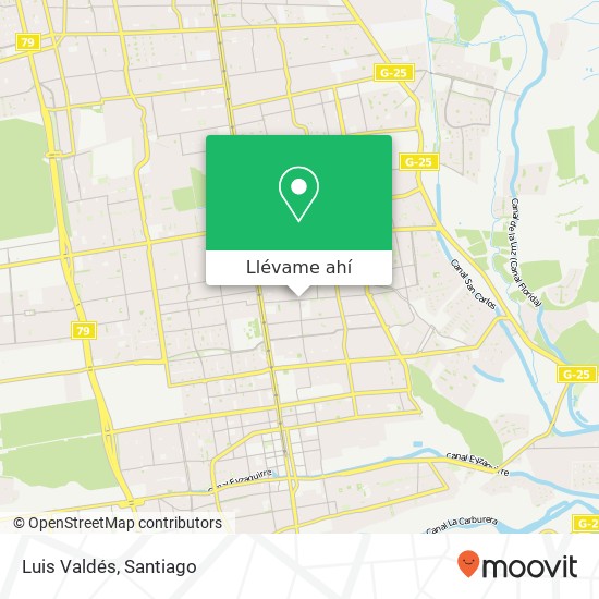 Mapa de Luis Valdés