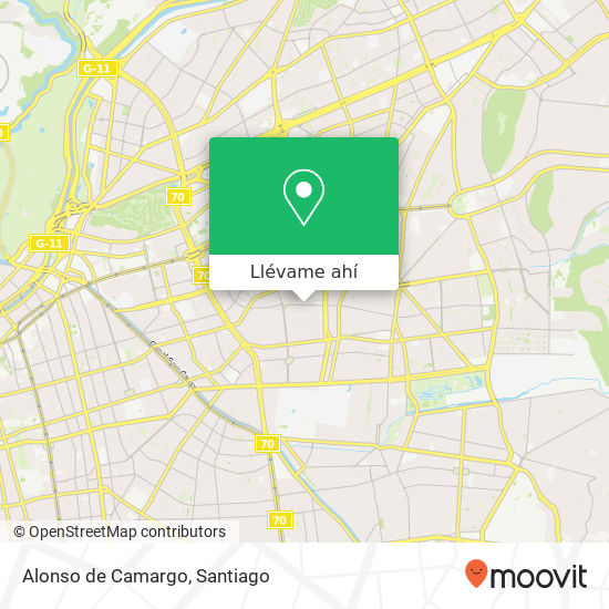 Mapa de Alonso de Camargo