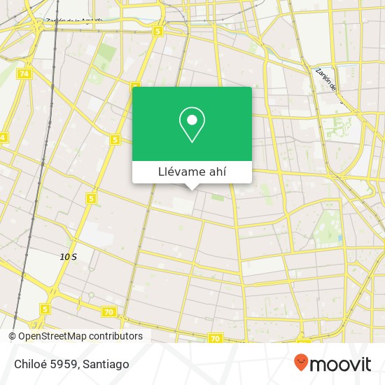 Mapa de Chiloé 5959