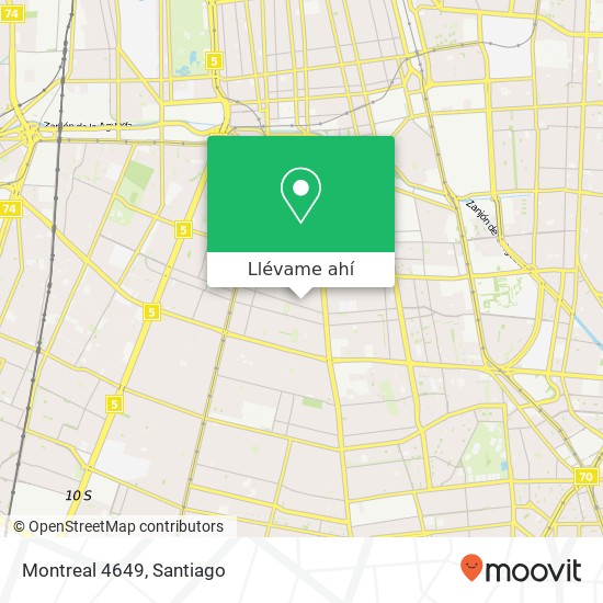 Mapa de Montreal 4649
