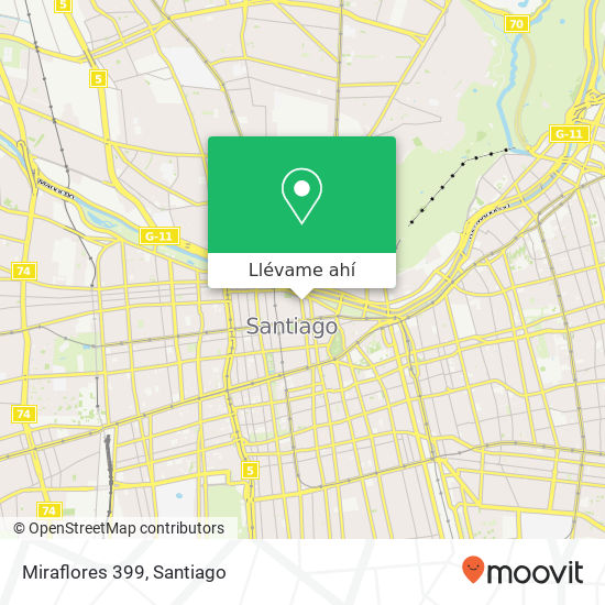 Mapa de Miraflores 399