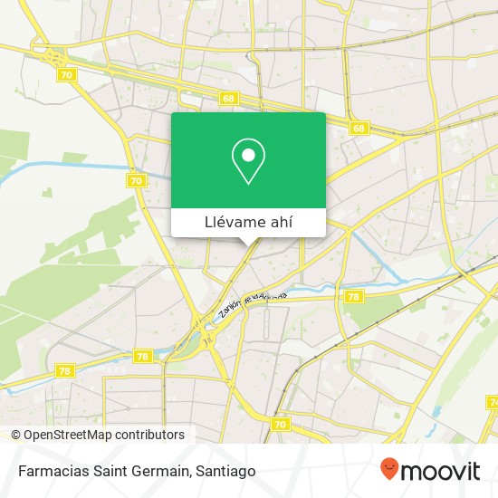 Mapa de Farmacias Saint Germain