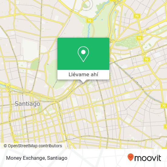 Mapa de Money Exchange