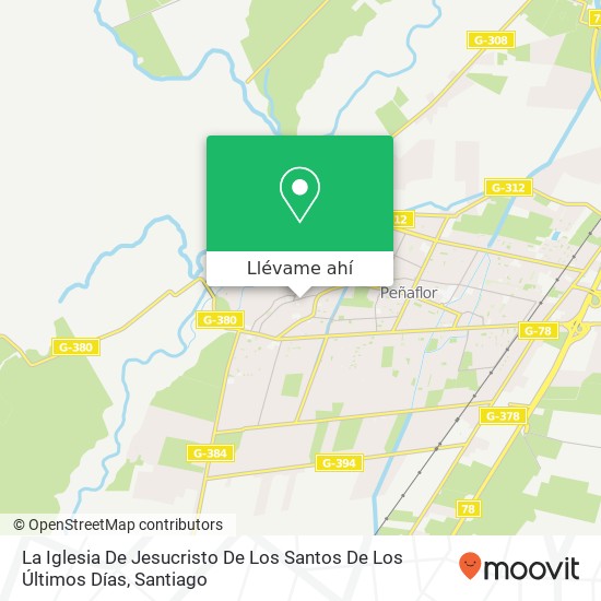 Mapa de La Iglesia De Jesucristo De Los Santos De Los Últimos Días