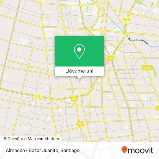 Mapa de Almacén - Bazar Juanito