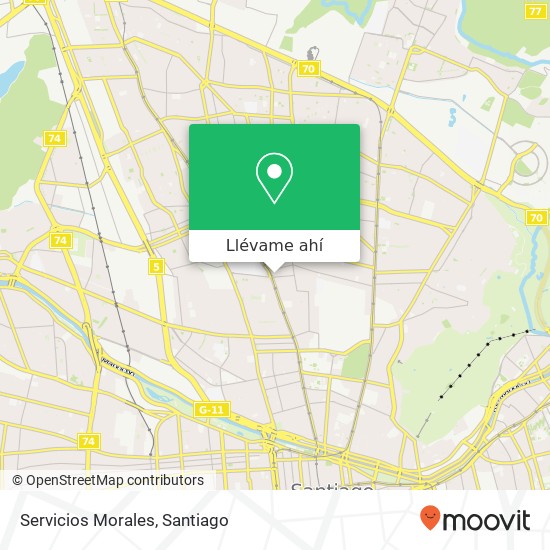 Mapa de Servicios Morales