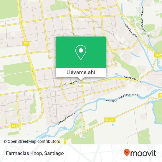 Mapa de Farmacias Knop