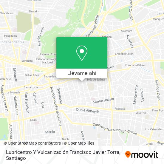 Mapa de Lubricentro Y Vulcanización Francisco Javier Torra