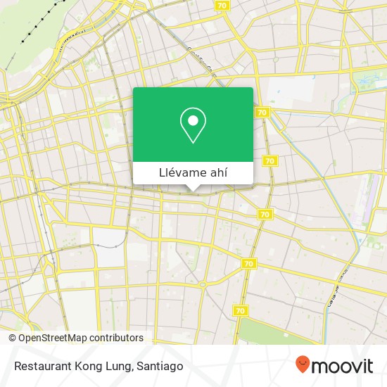 Mapa de Restaurant Kong Lung