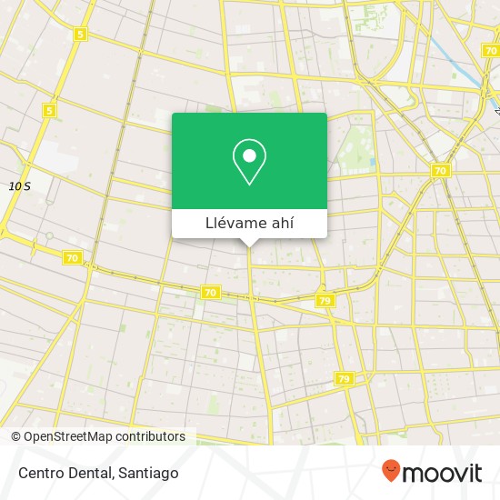 Mapa de Centro Dental