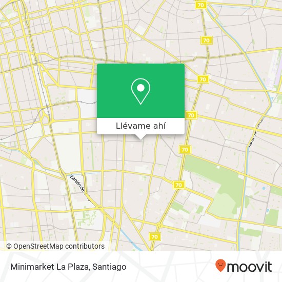 Mapa de Minimarket La Plaza